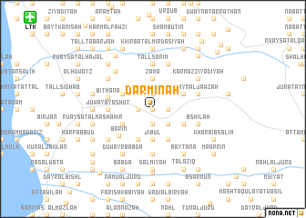 map of Darmīnah