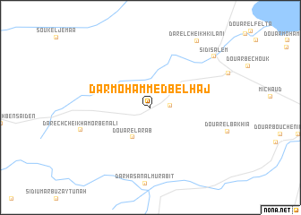 map of Dar Mohammed Bel Haj