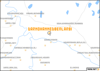 map of Dar Mohammed Ben Larbi