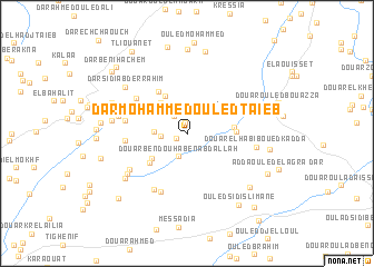 map of Dar Mohammed Ouled Taïeb