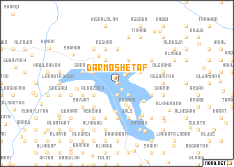 map of Dār Moshetaf