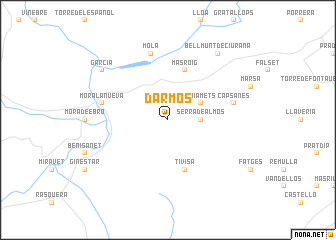map of Darmós