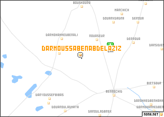 map of Dar Moussa Ben Abd el Aziz