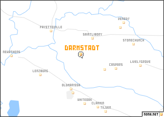 map of Darmstadt