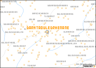 map of Dar Mʼta Ouled Rhenane