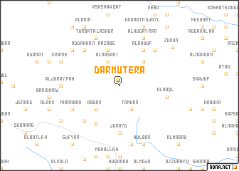 map of Dār Mutera