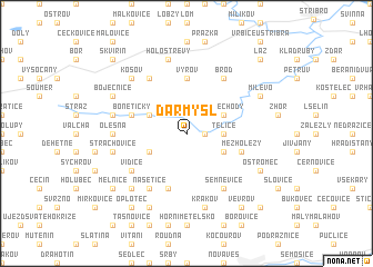 map of Darmyšl