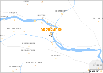 map of Darnājokh