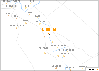 map of Darnaj