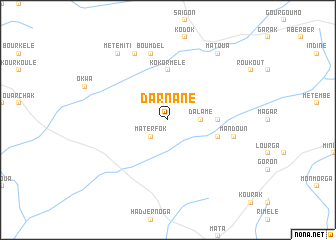 map of Darnané