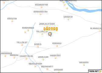 map of Darnāq