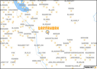 map of Dār Nawbah