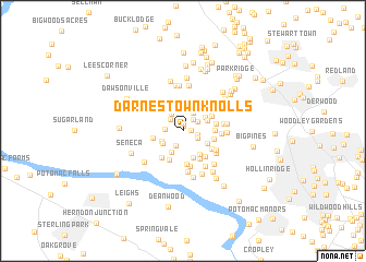 map of Darnestown Knolls