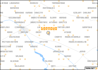 map of Darnowo