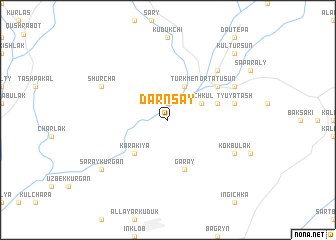 map of Darnsay