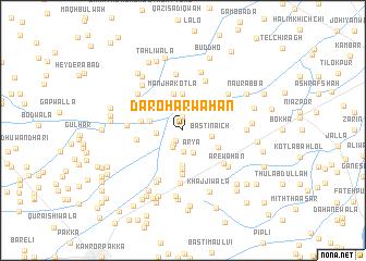 map of Darohar Wāhan