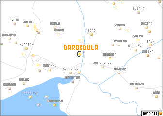 map of Darōk Dūla