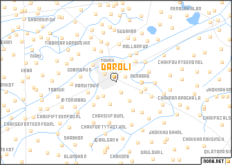 map of Daroli