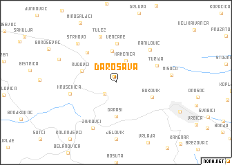 map of Darosava