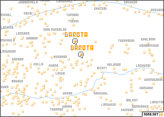 map of Darota