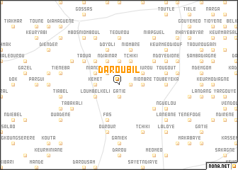 map of Darou Bil