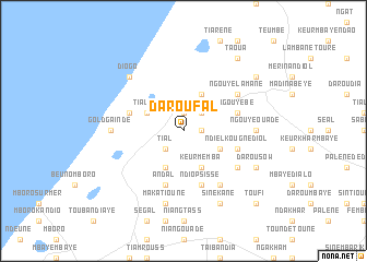 map of Darou Fal