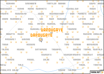 map of Darou Gaye