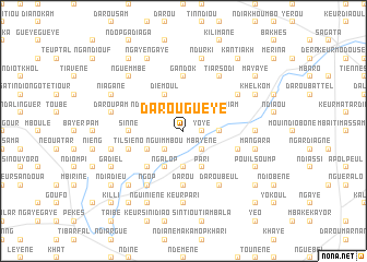 map of Darou Guèye