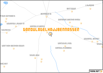 map of Dar Oulad el Hajj Ben Nasser