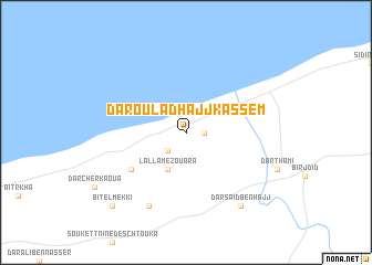 map of Dar Oulad Hajj Kassem