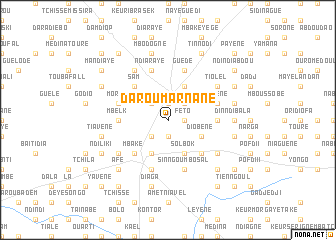 map of Darou Marnane