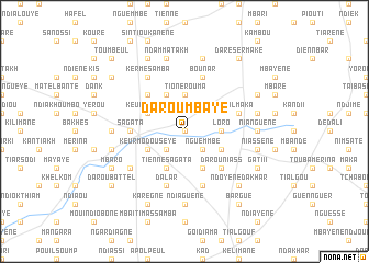 map of Darou Mbaye