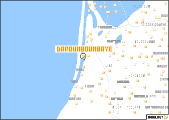 map of Darou Mboumbaye