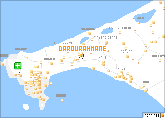 map of Darou Rahmane