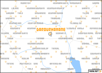 map of Darou Rhamane