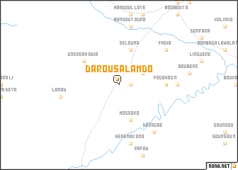 map of Darou Salamdo