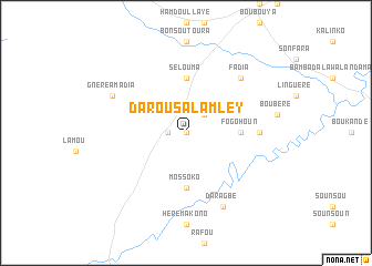 map of Darou Salamley