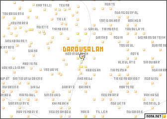 map of Darou Salam