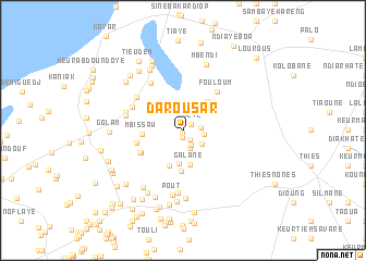 map of Darou Sar