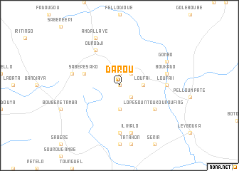 map of Darou