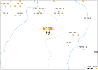 map of Darou