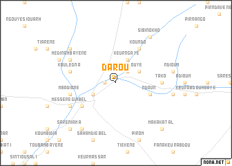 map of Darou