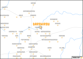 map of Daro-Wirou
