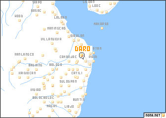 Daro (Philippines) map - nona.net