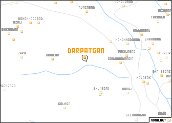 map of Dar Patgān