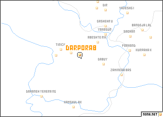 map of Dar Porāb