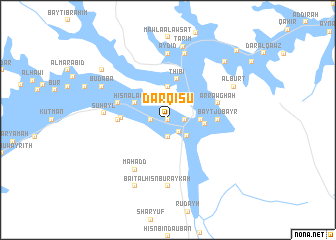 map of Dār Qisū