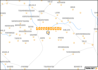 map of Darrabougou