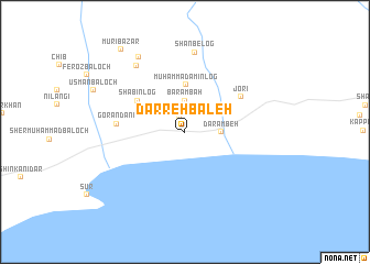 map of Darreh Baleh