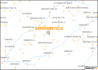 map of Darreh Beyglū